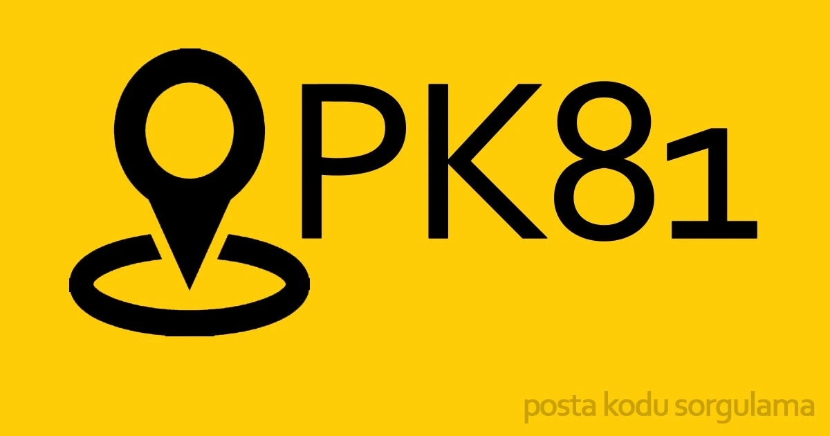 PK81 ile Posta Kodu Sorgulama İşlemi Nasıl Yapılır?